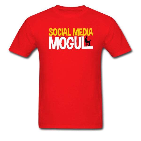 Social Media Mogul for Entrepreneurs Teeprint